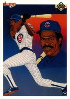 1990 Upper Deck #73 Andre Dawson Cubs Checklist Baseball Card