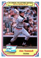 1984 Drake's #30 Alan Trammell Baseball Card
