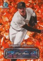 2024 Bowman Sapphire Edition Sapphire Selections #BSS13 Paul Skenes Orange Baseball Card