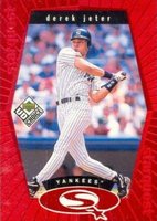 1999 Upper Deck Choice Starquest #SQ4 Derek Jeter Red Baseball Card
