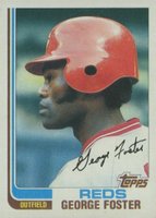 1982 Topps #700 George Foster Baseball Card