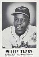 1960 Leaf #100 Willie Tasby Baseball Card