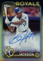 2024 Topps Chrome Chrome Legends Autographs #CLABJ Bo Jackson Baseball Card