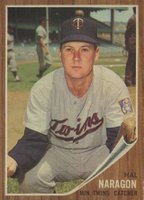 1962 Topps #164 Hal Naragon Baseball Card