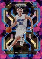 2021 Panini Prizm #310 Franz Wagner Purple Ice Basketball Card