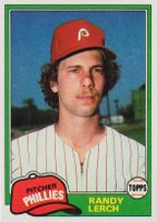 1981 Topps #584 Randy Lerch Baseball Card