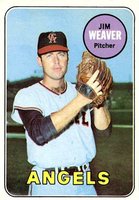 1969 Topps #134 Jim Weaver Baseball Card