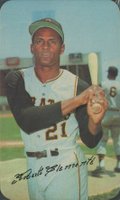 1970 Topps Super #12 Roberto Clemente Baseball Card