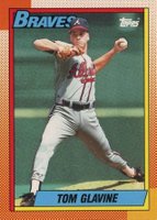 1990 Topps #506 Tom Glavine Baseball Card