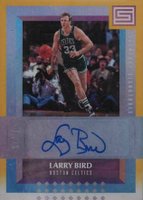 2017 Panini Status Legendary Signatures #LBD Larry Bird Gold Basketball Card