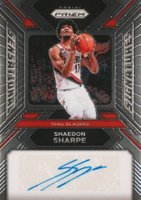 2023 Panini Prizm Sensational Signatures #SSSS Shaedon Sharpe Basketball Card