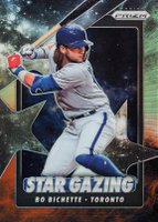 2020 Panini Prizm Star Gazing #SG6 Bo Bichette Cosmic Haze Baseball Card