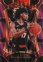 2023 Panini Select #386 Shaedon Sharpe Purple Flash Basketball Card