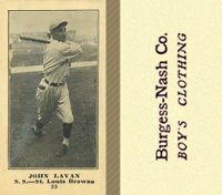 1916 Burgess-Nash Co. #99 John Lavan Baseball Card