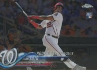 2018 Topps Chrome Update #HMT98 Juan Soto Baseball Card
