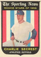1959 Topps #140 Charlie Secrest Baseball Card