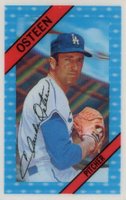 1972 Kellogg's #34e Claude Osteen Err-1971 ERA 3.25 Baseball Card