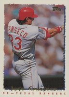 1995 Topps #300 Jose Canseco Baseball Card