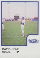 1986 Procards Omaha Royals # David Cone Baseball Card