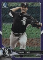 2018 Bowman Chrome Prospects #BCP175 Dylan Cease Purple Shimmer Baseball Card