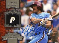 2020 Topps Archives Signature Series Retired #MCH43 Mike Schmidt 2013 Topps Mini Chasing History 1/1 Baseball Card