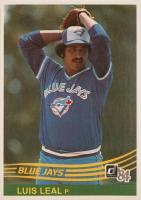 1984 Donruss #485 Luis Leal Baseball Card