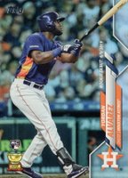 2020 Topps Update #U300 Yordan Alvarez Rainbow Foil Baseball Card