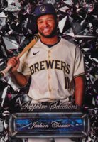 2024 Topps Chrome Sapphire Sapphire Selections #SS25 Jackson Chourio Update-Black Baseball Card