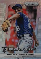 2013 Panini Prizm #220 Nolan Arenado Prizm Baseball Card