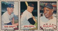 1965 Bazooka Panel #4 Radatz/Powell/Mays Baseball Card