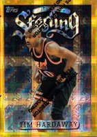 1996 Finest #278 Tim Hardaway Refractor w/Coating Basketball Card