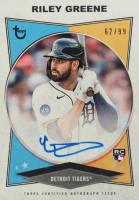 2023 Topps Brooklyn Collection Autograph #RG Riley Greene Baseball Card