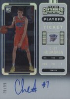 2022 Panini Contenders #137 Chet Holmgren Autograph-Playoff Basketball Card