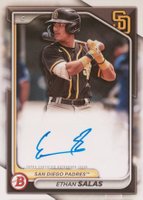 2024 Bowman Paper Prospect Autographs #ES Ethan Salas Baseball Card
