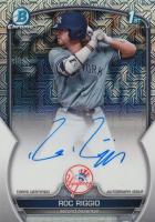 2023 Bowman Draft Chrome Prospect Autograph #CDARR Roc Riggio HTA Choice Baseball Card