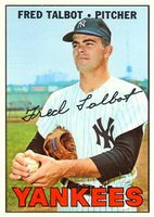 1967 Topps #517 Fred Talbot Baseball Card