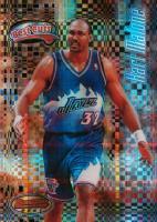1997 Bowman's Best Cuts #BC4 Karl Malone Atomic Refractor Basketball Card