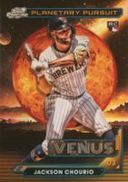 2024 Topps Chrome Cosmic Planetary Pursuit #9 Jackson Chourio Venus Baseball Card