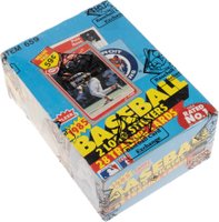 1985 Fleer #CPB Cello Pack Box 24 Packs Baseball Card