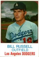 1975 Hostess #91 Bill Russell Hand Cut Baseball Card