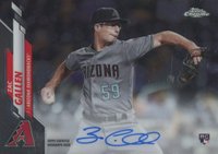 2020 Panini Prizm Rookie Autographs #RAZG Zac Gallen Baseball Card