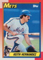 1990 Topps #230 Keith Hernandez Baseball Card