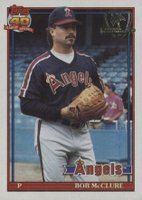 1991 Topps Desert Shield #84 Bob McClure Baseball Card