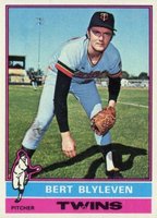 1976 Topps #235 Bert Blyleven Baseball Card