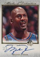 2002 SP Authentic Marks of Distinction #MJ-M Michael Jordan Basketball Card