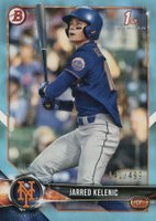 2018 Bowman Draft #BD6 Jarred Kelenic Sky Blue Baseball Card