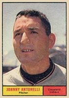 1961 Topps #115 Johnny Antonelli Baseball Card