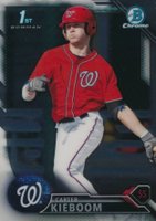2016 Bowman Draft  #BDC16 Carter Kieboom Chrome Baseball Card