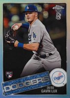 2020 Ben Baller Chrome 1985 Topps #85TC5 Gavin Lux Baseball Card