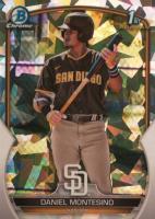 2023 Bowman Chrome Prospects #BCP114 Daniel Montesino Atomic Refractor Baseball Card